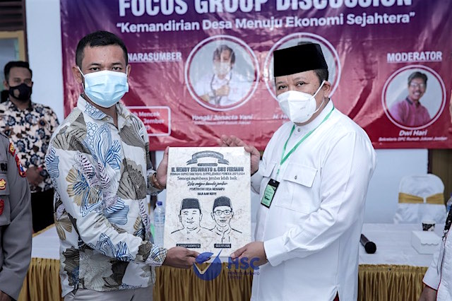 Bupati Jember Terpilih H Hendy Siswanto di Giat Rumah Jokowi: UMKM Harus Terus Maju dan Kokoh